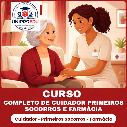 Cuidador de Idosos + APH + Farmácia